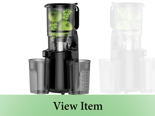Cold Press Juicer, Amumu Slow Masticating Machines with 5.3" Extra Large Feed Chute Fit Whole Fruits & Vegetables Easy Clean Self Feeding Effortless for Batch Juicing, High Juice Yield, BPA Free 250W